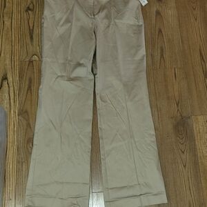 Attention Khaki Wide Leg Slacks